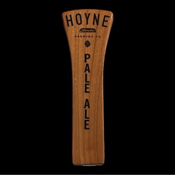 RARE | Bar/Beer Tap | Hoyne Brewery • Pale Ale | Stained Wood with Black Writing - Picture 6 of 6